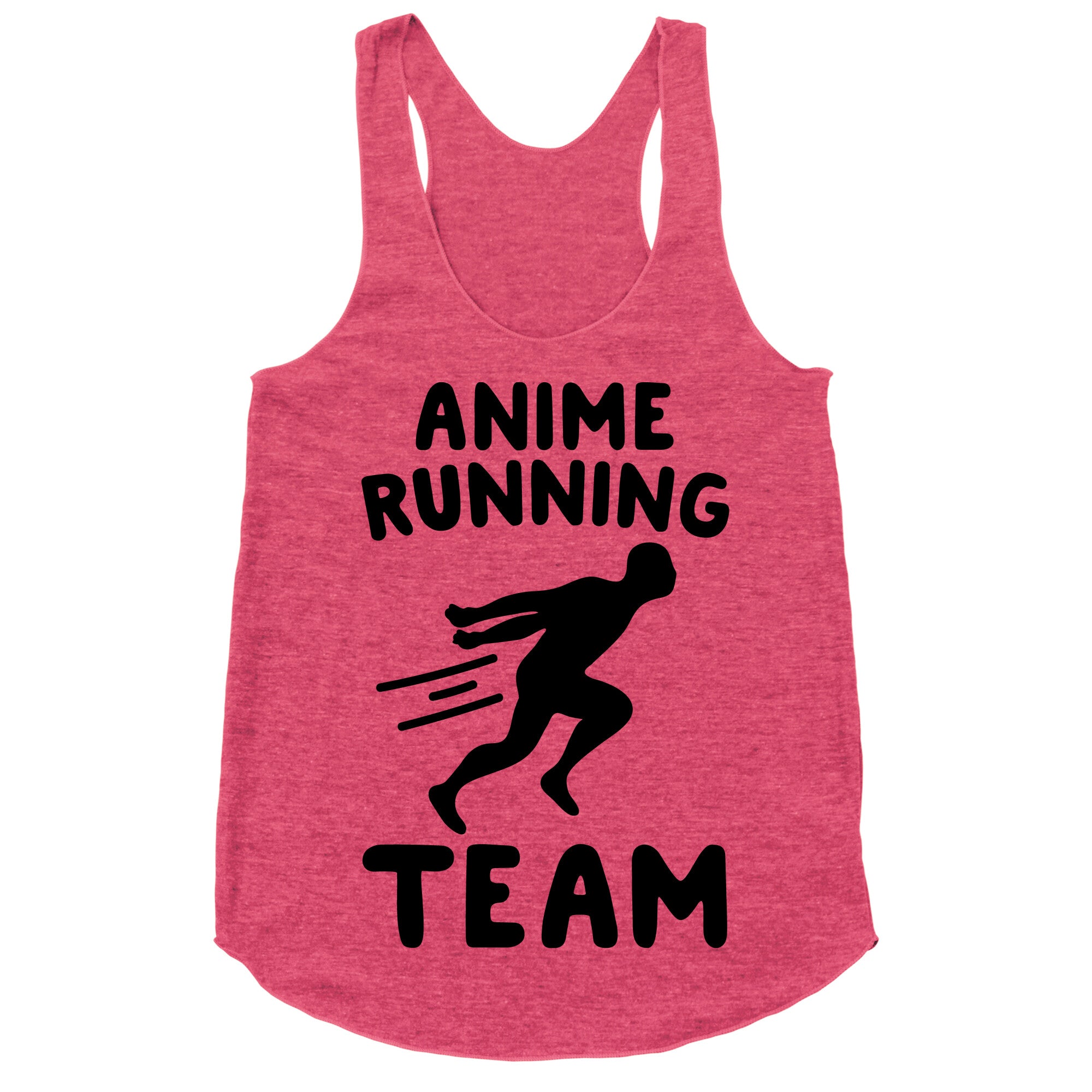 Anime Running Team  Racerback Tank